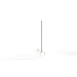 Frosted Thermoplastic Partition & Cubicle Extender with Adjustable Clamp Attachment, 18"H x 48"W