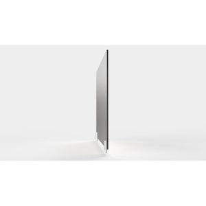 Frosted Thermoplastic Partition & Cubicle Extender with Permanent Screw Attachment, 24"H x 24"W