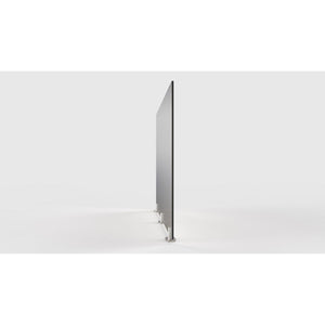 Frosted Thermoplastic Partition & Cubicle Extender with Tape Attachment, 18"H x 48"W