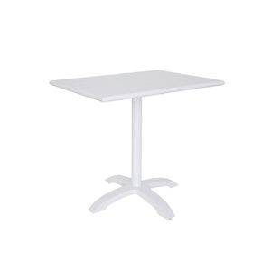 Beachcomber Bali Outdoor/Indoor 24" x 32" Aluminum Dining Height Table