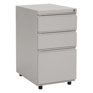 Heavy Duty 22" Closed Top Mobile Pedestal, Box/Box/File