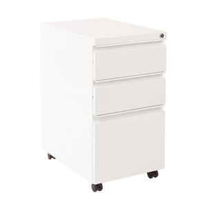 Heavy Duty 22" Closed Top Mobile Pedestal, Box/Box/File
