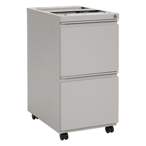 Heavy Duty 22" Open Top Pedestal With 2 File Drawers