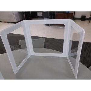 Portable Economy Desktop Divider, Small, 20" x 20"