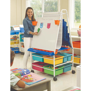 Premium Royal Reading/Writing Center with Vibrant Tub Combo