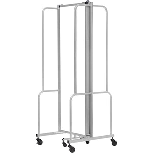 Robo Whiteboard Room Divider with Grey Frame, 6' Height, 3 Sections