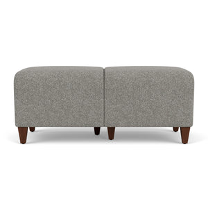 Siena Collection Reception Seating, 2-Seat Bench, Standard Fabric Upholstery, FREE SHIPPING