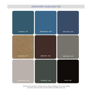 Hardwood Leg Recovery Couch, 24" Wide