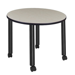 Kee 42" Round Mobile Breakroom Table