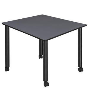Kee 48" Square Mobile Breakroom Table