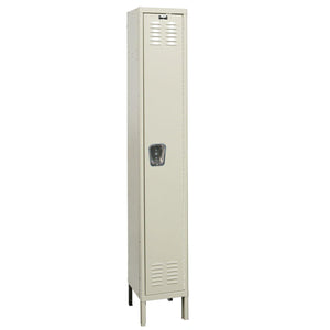 Premium Wardrobe Locker, Single Tier, 12" W x 18" D x 78" H (72" H Opening), Assembled, One Wide