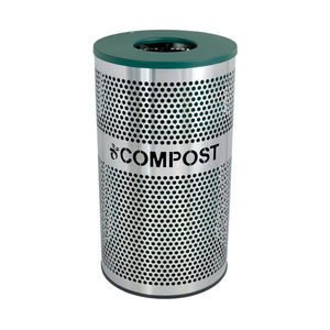 Venue Collection Indoor Compost Receptacle, 33-Gallon Capacity