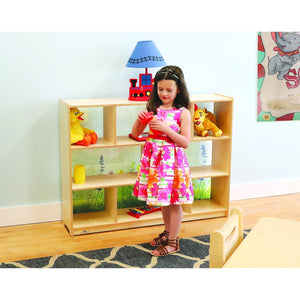 Nature View Acrylic Back Cabinet, 36" H