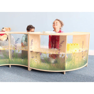 Nature View Curve-In Cabinet, 24" H