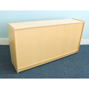 Straight Back Mobile Storage Cabinet