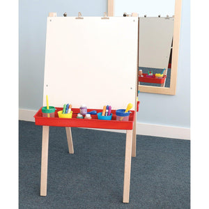 Adjustable Double Easel With Dry Erase Boards