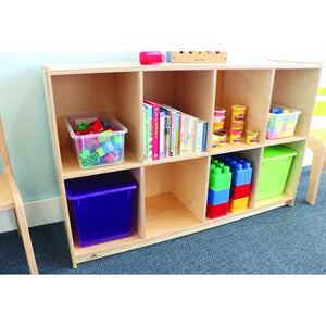 Eight Cubby Backpack Storage Cabinet