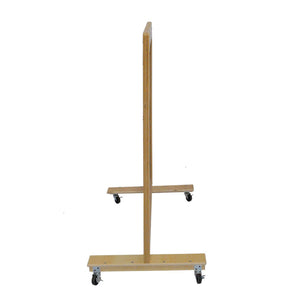 Mobile See-Thru Room Divider, 48" x 48"