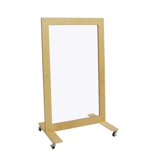 Mobile See-Thru Room Divider, 60" x 36"