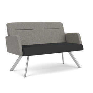 Willow Collection Reception Seating, Loveseat, Standard Fabric Upholstery, FREE SHIPPING