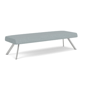 Willow Collection Reception Seating, 3 Seat Bench, Healthcare Vinyl Upholstery, FREE SHIPPING