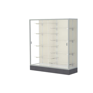 Colossus Series Floor Display Case, 60"W x 66"H x 20" D