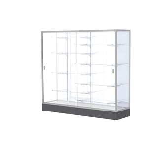 Colossus Series Floor Display Case, 72"W x 66"H x 20"D