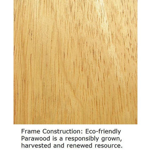 Solid Hardwood Stool, 18" Height