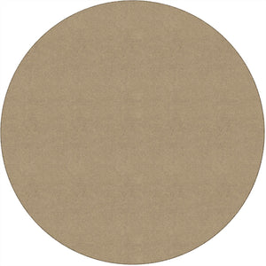 Americolors Solids Rugs-Classroom Rugs & Carpets-Almond-6' x 6' Circle-