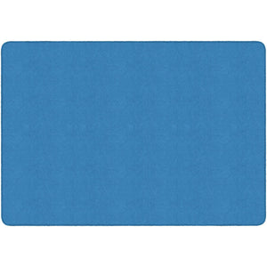 Americolors Solids Rugs-Classroom Rugs & Carpets-Blue Bird-4' x 6' Rectangle-