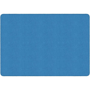 Americolors Solids Rugs-Classroom Rugs & Carpets-Blue Bird-4' x 6' Rectangle-