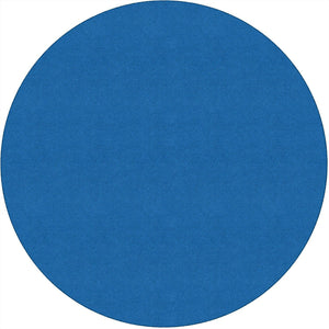 Americolors Solids Rugs-Classroom Rugs & Carpets-Blue Bird-6' x 6' Circle-