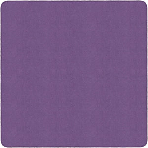 Americolors Solids Rugs-Classroom Rugs & Carpets-Pretty Purple-6' x 6' Square-