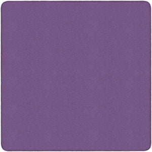 Americolors Solids Rugs-Classroom Rugs & Carpets-Pretty Purple-6' x 6' Square-