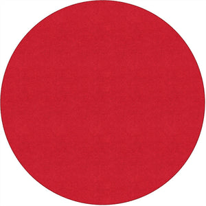Americolors Solids Rugs-Classroom Rugs & Carpets-Rowdy Red-6' x 6' Circle-