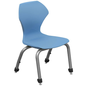 Apex Series Stack Chairs-Chairs-14"-Blueberry-Gray