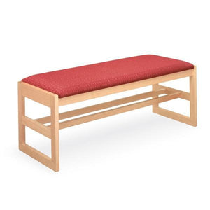 Class Act Bench with Upholstered Seat, 48"W, FREE SHIPPING