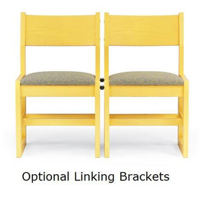 Class Act Chair with Upholstered Seat And Back, 4 Legs, FREE SHIPPING