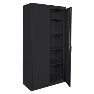 Classic Series Storage Cabinet, 36 x 18 x 72, Black