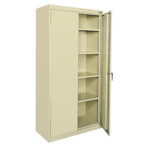 Classic Series Storage Cabinet, 36 x 18 x 72, Putty