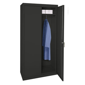 Classic Series Wardrobe Storage Cabinet, 36 x 24 x 72, Black