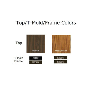 Solid Plywood Core Folding Table, Premium High-Pressure Laminate Top, 29" Fixed Height, 24" x 48"