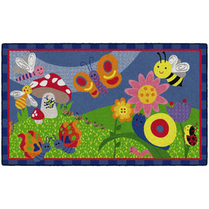 Cutie Nursery School Rugs-Classroom Rugs & Carpets-Bugs-3' x 5'-