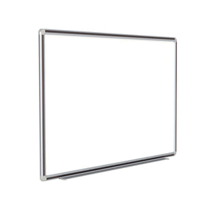 DecoAurora Magnetic Porcelain Whiteboard, 4' H x 10' W