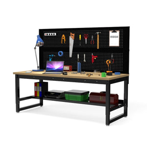 Height-Adjustable Industrial Workbench