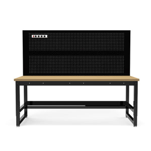 Height-Adjustable Industrial Workbench