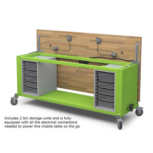 Explorer Series Rover Table-Green Apple-No-