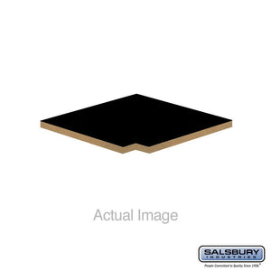 Flat Top Corner Filler for 15" Deep Designer Wood Lockers-Lockers-