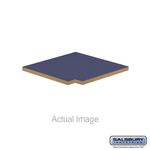 Flat Top Corner Filler for 15" Deep Designer Wood Lockers-Lockers-