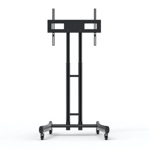 Adjustable-Height Rolling TV Stand